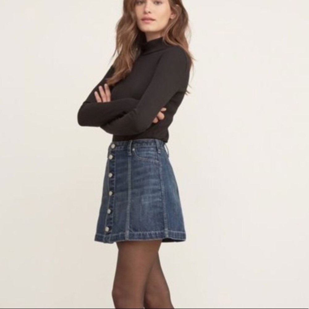 Abercrombie & Fitch Denim Skirt, Size 00